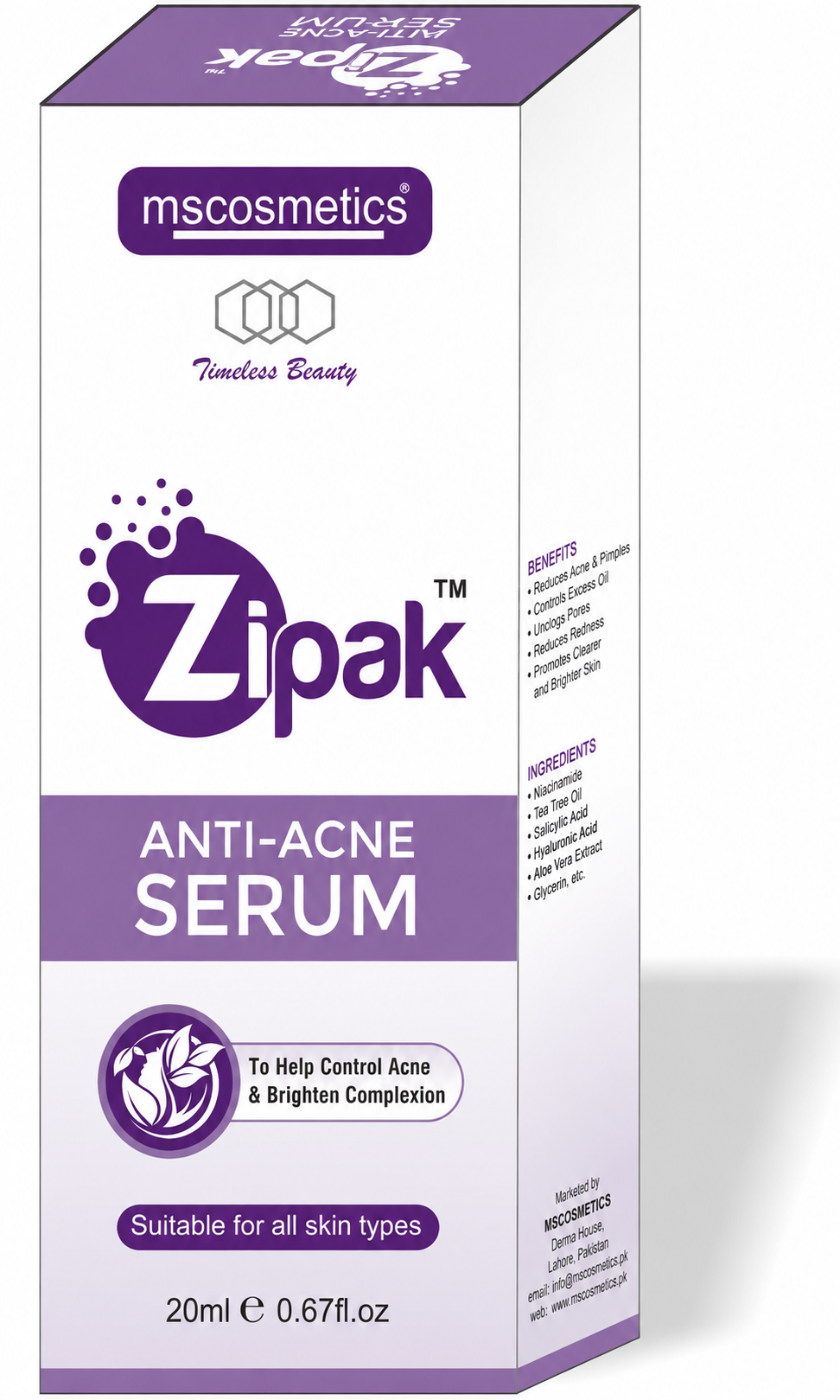 ZIPAK Anti Acne Serum