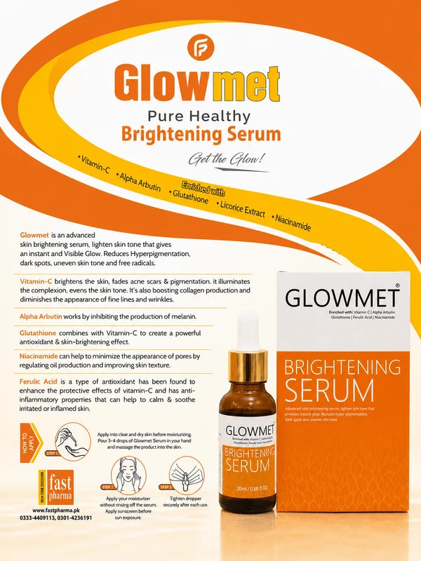 Glowmet brightening serum