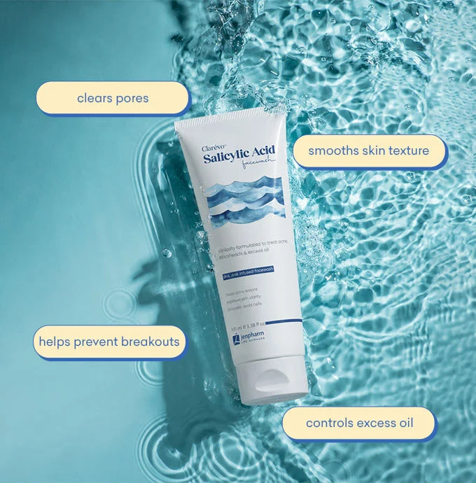 CLAREVO Salicylic Acid Face Wash