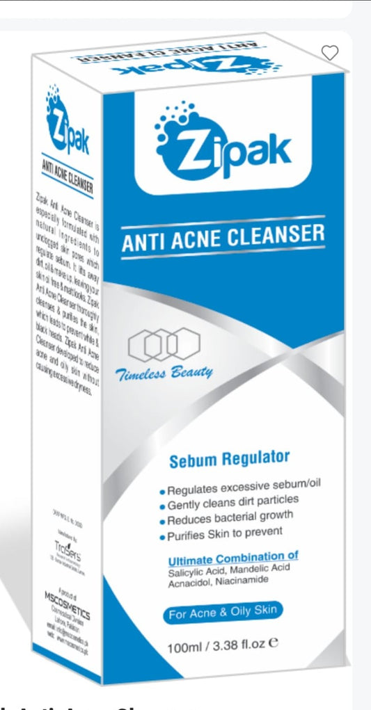 ZIPAK Anti Acne Cleanser