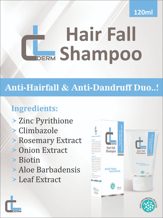 Anti Hair Fall and Anti Dandruff Shampoo