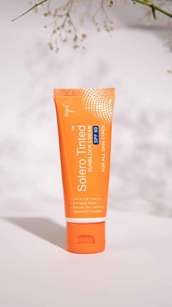 SOLERO Tinted Sunblock Cream