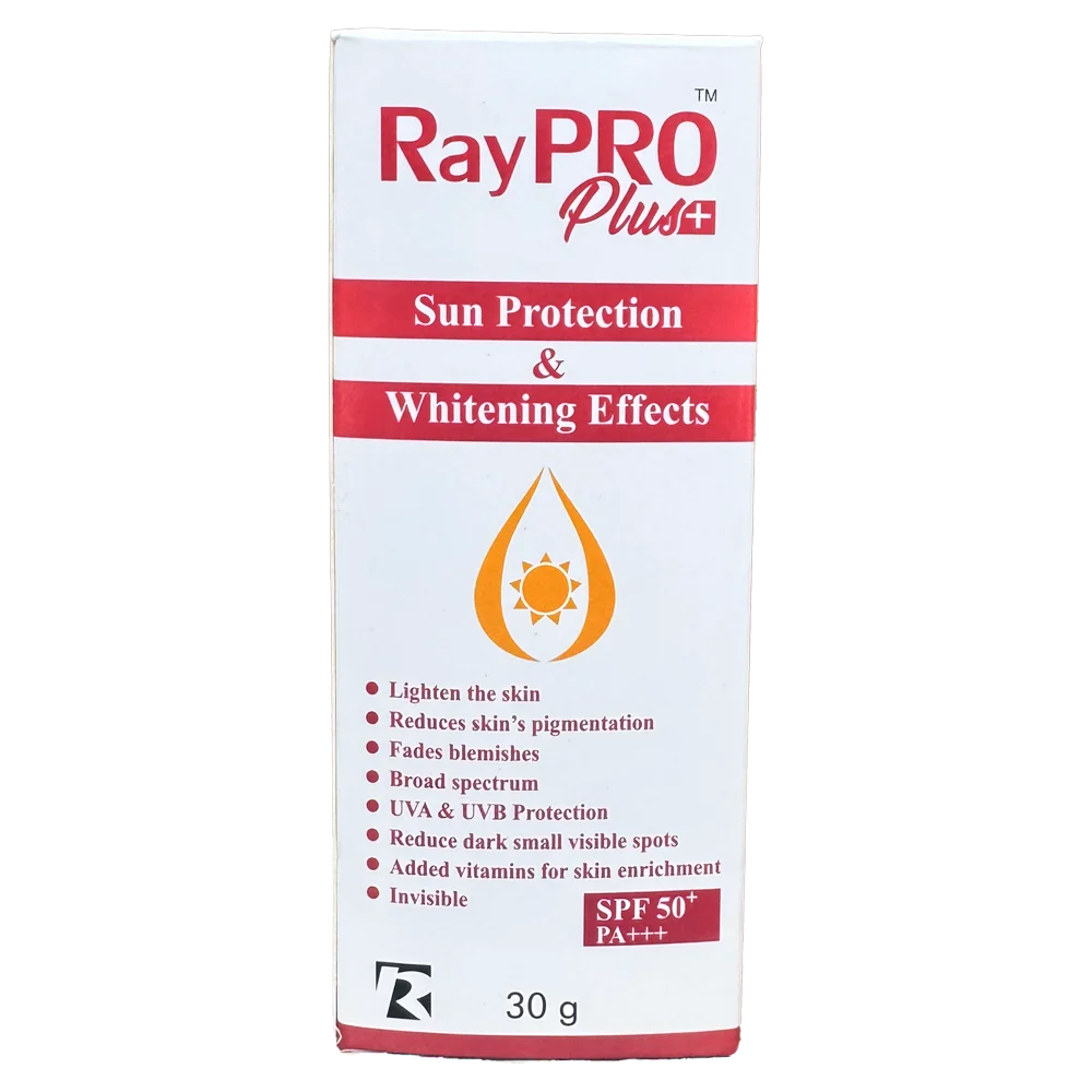 RAY PRO PLUS Sunscreen and Whitener